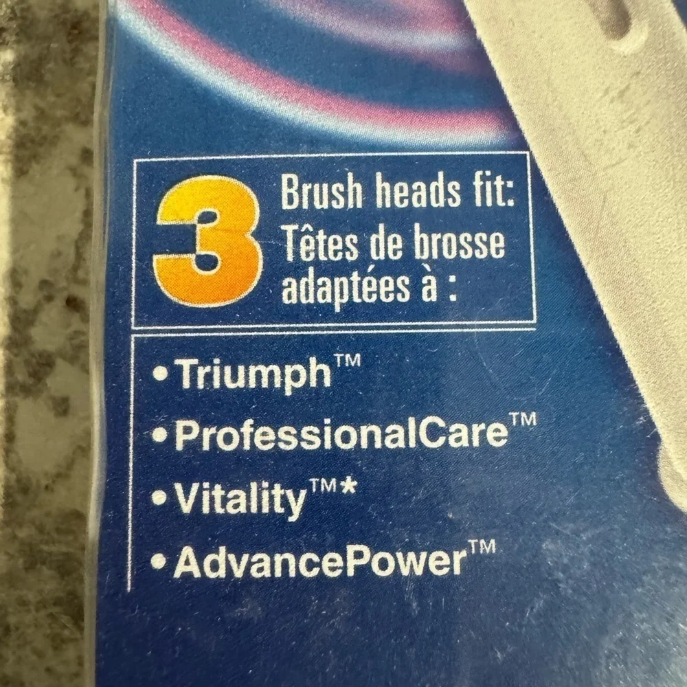 Oral-B new triumph heads